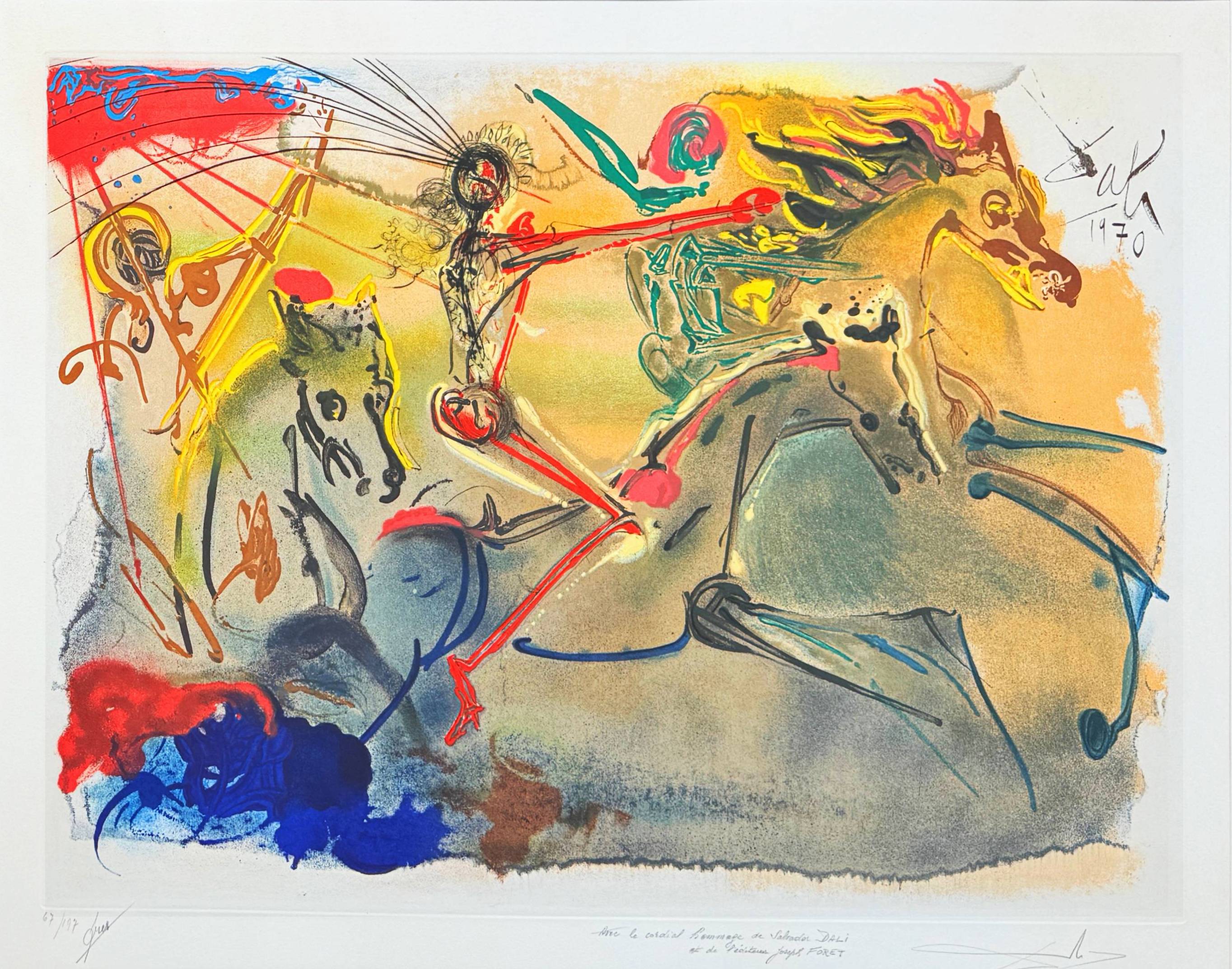 Epicentrum Art Gallery Salvador Dali Les Caveliers de l'Apocalypse
